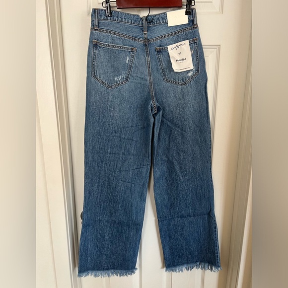 NEW CJLA Malibu Wide Leg Jeans, Medium Wash Size 7 - Picture 6 of 6